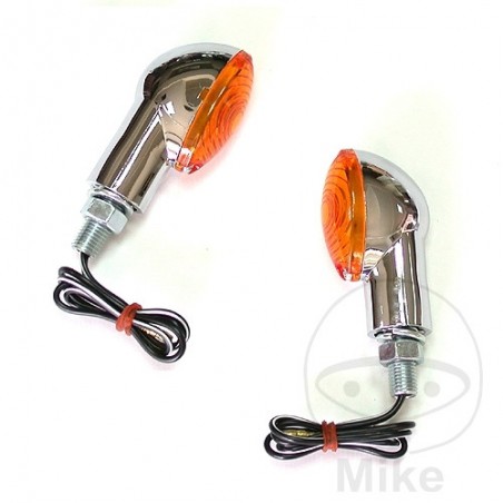 JMP Set of short motorcycle turn signals CATEYE 705.49.43