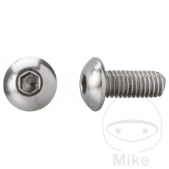 DRESSELHAUS Pack 500 tornillos de cabeza semirredonda A2 M4X25 MM ISO 7380-2 479.01.98