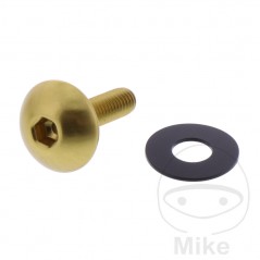 JMP Tornillo aluminio cabeza alomada con retén M4X0.7 MM 775.02.30VAR