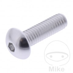 JMP Pan head aluminum screw without retainer Ø12 MM M6X1.00 775.03.56VAR