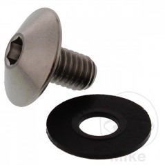 JMP Tornillo titanio cabeza alomada Ø16 MM M6X1.00 775.64.29VAR
