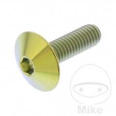 JMP Tornillo titanio cabeza alomada Ø16 MM M6X1.00 775.64.29VAR