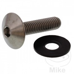 JMP Tornillo titanio cabeza alomada Ø16 MM M6X1.00 775.64.29VAR