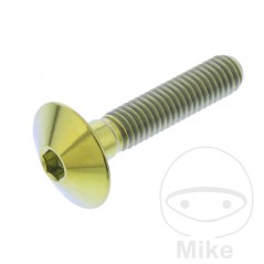 JMP Tornillo titanio cabeza alomada Ø16 MM M6X1.00 775.64.29VAR