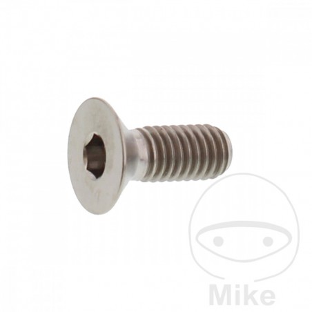 JMP Tornillo titanio cabeza avellanada M6X1.00 MM 775.86.25VAR