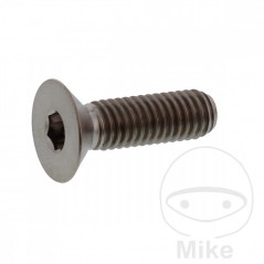 JMP Tornillo titanio cabeza avellanada M6X1.00 MM 775.86.25VAR