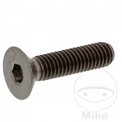 JMP Tornillo titanio cabeza avellanada M6X1.00 MM 775.86.25VAR