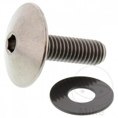 JMP Tornillo de cabeza ovalada titanio Ø16 MM M5X0.8 775.86.56VAR