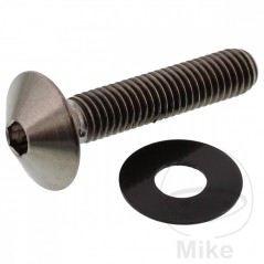 JMP Tornillo de cabeza ovalada titanio Ø12 MM M5X0.8 775.86.61VAR