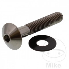 JMP Tornillo de cabeza ovalada titanio Ø12 MM M5X0.8 775.86.61VAR