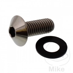 JMP Tornillo titanio cabeza alomada Ø16 MM M8X1.25 775.86.73VAR