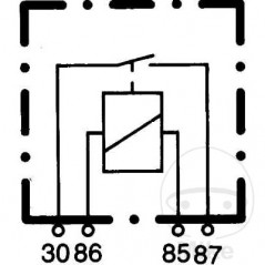 HELLA Relay MQ 1080031 108.20.07