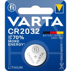 VARTA Lithium battery CR2032 MQ 1566005 156.67.85