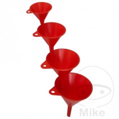 HUNERSDORFF Kit 4 embudos de plástico 60/80/100/120 MM 228.14.18