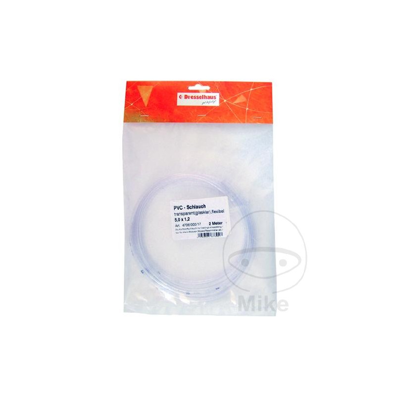 DRESSELHAUS Manguera PVC 5.0X7.0 MM 2 M 467.18.06