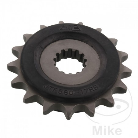 JT SPROCKETS Front sprocket 15 teeth with rubber DIV 530 726.04.04