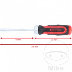 KS TOOLS 12 in 1 screwdriver DE TRINQUETE 632.02.34