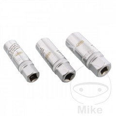 JMP Set of 3 spark plug socket wrenches with magnet 16+18+21 3/8 L70 MM 722.43.89