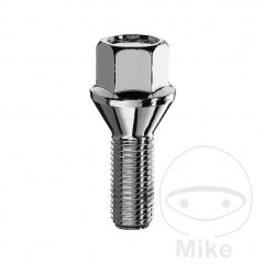 Set of 10 conical neck wheel bolts 17 M12X1.5 MM 22 392.00.60