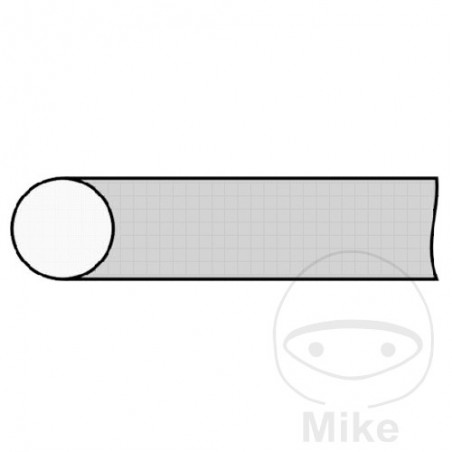 Set of 2 steel tubes for fuel pipes 10 MM 450 467.26.63