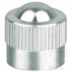 Set of 10 metal valve nuts for tires 519.05.56