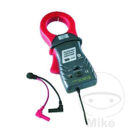 LEITENBERGER Pinza adaptador de medición + cable conexión para multímetro 0-400A 628.15.47