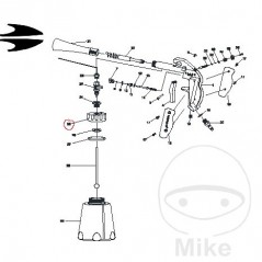 TORNADOR Tapa de rosca con válvula para compresor 656.20.22