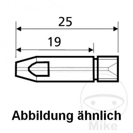 Punta de contacto para antorcha soldadura 0.8 MM 659.75.46