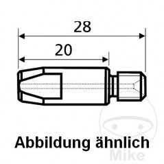 Contact tip for welding torch 0.12 MM 659.77.28