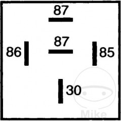 closing relay 12V 2 X 87 108.20.49