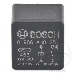 Relé 5 polos 12V 30A 118.00.48
