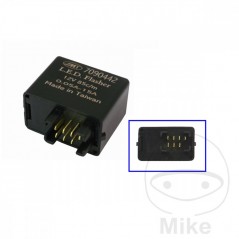 JMP Electric blinker relay 7 poles 12V 709.04.42
