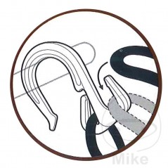 JMP Cargo securing net with 6 hooks 40 X CM 710.00.27