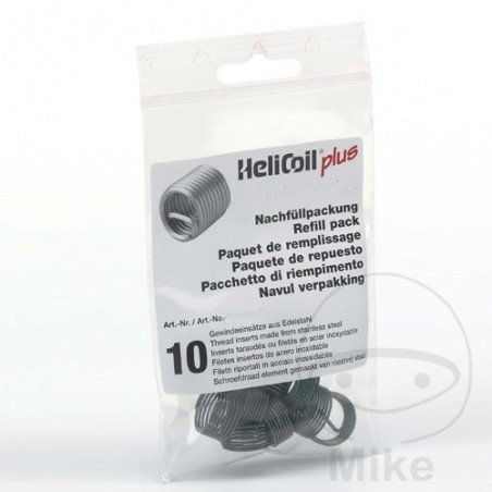 HELICOIL Pack 10 thread repair pieces PLUS M10X1.0 MM 485.53.59