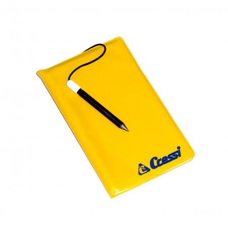 CRESSI underwater notebook - Diving accessory with pencil included EJA 700002