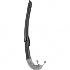 CRESSI Tubo respirador snorkel CORSICA - Flexible, ligero y seguro para apnea, pesca submarina, buceo snorkeling AEG 268555