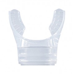CRESSI Tubo respirador snorkel DRY JUNIOR | Boquilla de silicona anatómica y diseño AES 258810