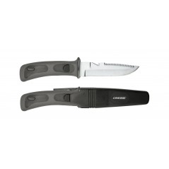 CRESSI Cuchillo de buceo VIGO - Pequeño, plano y ergonómico BRC 555000