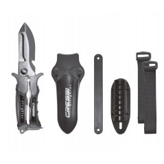 CRESSI Diving Knife Stainless Steel Alligator Scissors BRC 555004