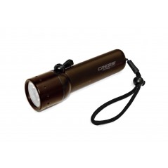 CRESSI Foco Linterna Buceo Frogman 9000 Warm LED | Lux a 1m 5h Autonomía Nylon Reforzado y Acero Inoxidable BSJ 530020