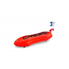 CRESSI Boya de buceo TORPEDO TEAM 7 con doble cámara y banderín incluido BTA 611600