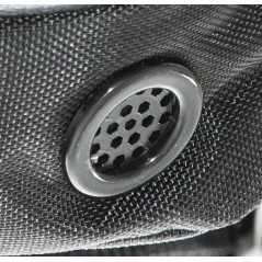 CRESSI Bolsa de pierna LEG POCKET para buceo - Bolsillo portaobjetos 1 L con doble cincha elástica y cabo seguridad BUA 928000