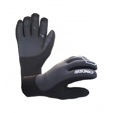 CRESSI ULTRASPAN 3.5mm neoprene diving gloves - 3D preformed pattern and lining © CLX 476310VAR