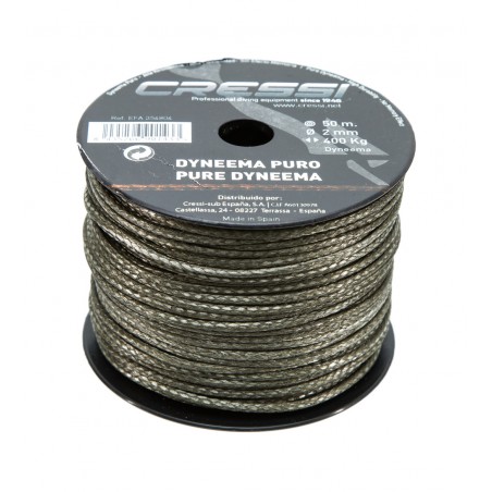 CRESSI ROPE DYNEEMA 100% Ø2mm (50m) EFA 354804