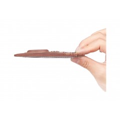 TUDETIC Card Holder Wallet with AirTag - Keep your valuables safe and located TUD-WAT-NEGRVAR