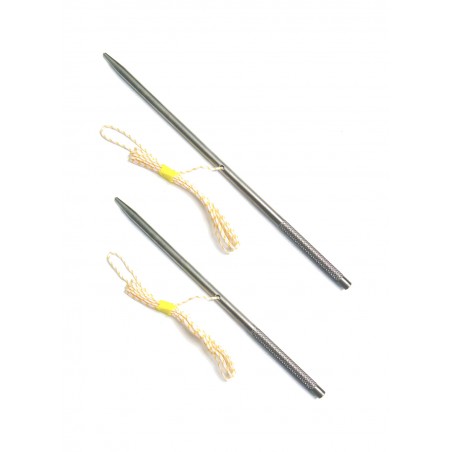 CRESSI AISI 316 stainless steel fish grappling needle with hollow bore and solid point of EFA 354517VAR