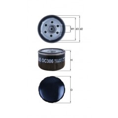 MAHLE FILTER, OIL 723.03.86