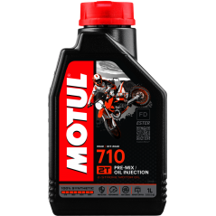 TUDETIC Kit de 4x aceite motor 710 2T 1L KT-208