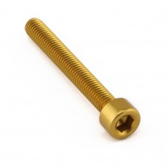 Cylindrical head aluminum screw  M5 x (0.8mm) x 40mm LPB540