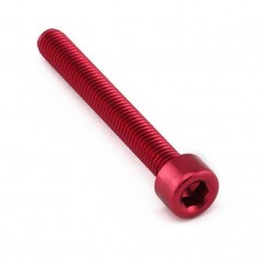 Cylindrical head aluminum screw  M5 x (0.8mm) x 40mm LPB540